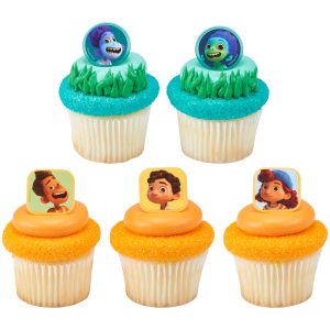 Disney/Pixar Luca Wild and Free Cupcake Rings 72 CT