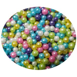 Pearl Beads Rainbow (4MM) 1 LB