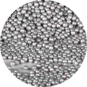 Shimmering Silver Nonpareils 20 LB
