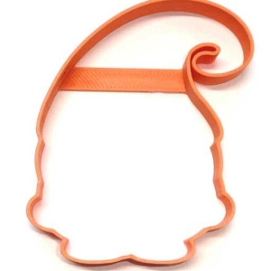 Gnome Outline Swirl Hat Cookie Cutter