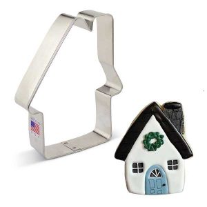 Gingerbread House 4 1/2″ x 3 5/8″ Cookie Cutter