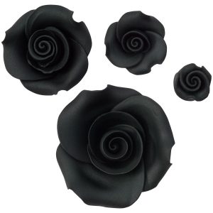 Sugarsoft Roses Black Assortment 120 CT