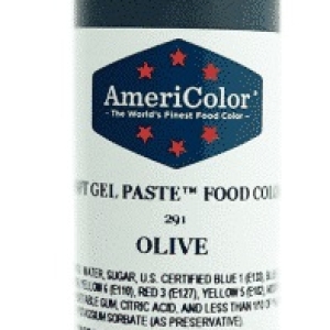Olive Green 4 1/2 OZ Soft Gel Paste