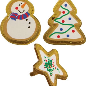 Christmas Cookie Rings Assorted 144 CT