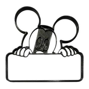 Mickey Mouse Peek A Boo Banner Cookie Cutter