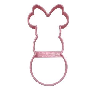 Minnie Mouse Snowman Cookie Cutter