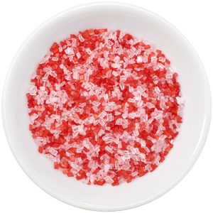 Large Red and White Peppermint Flavored Crystals 33 OZ
