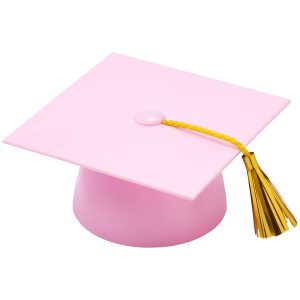 Pink Smooth Grad Hat Layon 12 CT