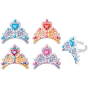 Crown Jewels Cupcake Rings 144 CT