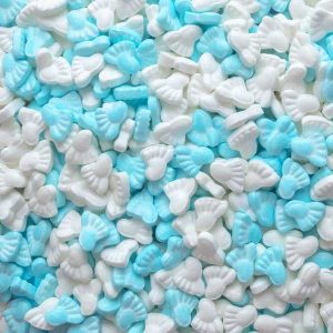 Blue Baby Feet Candy Sprinkle (Thick) 5 LB