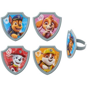 PAW Patrol Reporting for Duty Cupcake Rings 144 CT