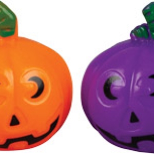 Pumpkin 3D Orange & Purple 36 CT