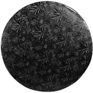 18″ Black Round Drum 12 CT