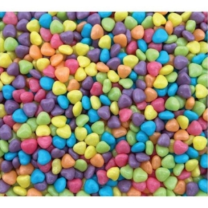 Tutti Frutti Heart Shaped Candy 1 LB