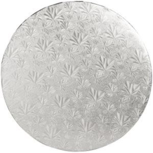 22″ Silver Round Drum EA