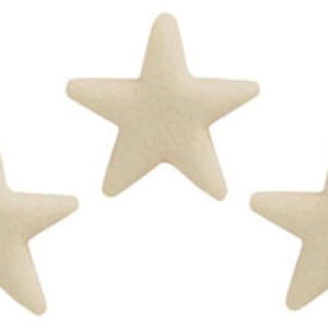 Stars White Dec-Ons 7/8″ 216 CT