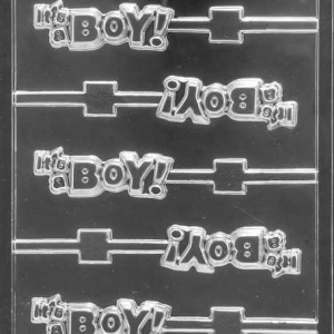It’s a Boy Sucker Candy Mold 5 CAV