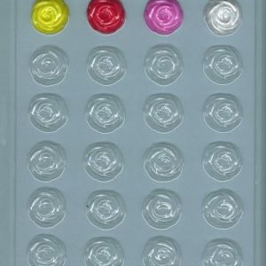 Rose Bite Size Mold 24 CAV