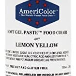 Lemon Yellow 13.5 OZ (382g) Soft Gel Paste