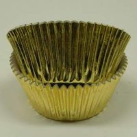 Jumbo Gold Foil Cup 2 1/2"B 1 7/8"W 500 CT