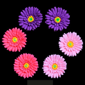 Aster Flowers Assorted 1 3/4″ 36 CT