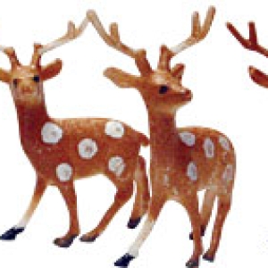 Small Reindeer 1 1/2″ 72 CT