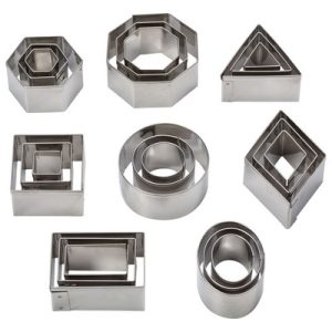 Geometric Shape Cutter 1 3/4″-3 1/2″ 24 PCS Set