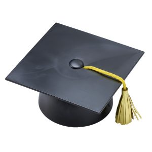 Smooth Grad Hat Layon 4 ” x 2″ 12 CT