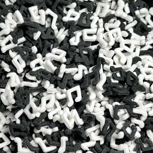 Music Note Sprinkles 5 LB