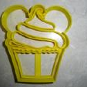 Mickey Mouse Ears Cupcake Cookie Cutter