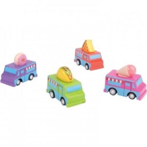 Food Truck Pull Back Vehicles 2 1/2″ 12 CT