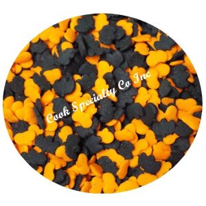 Bat & Pumpkin Quins 1/4″ 4 OZ