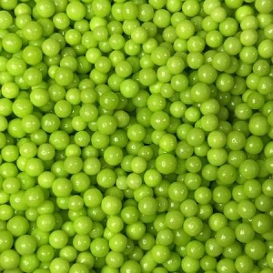 Green Beads (4 MM) 1 LB