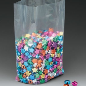 8″ x 4″ x 15″ Low Density Gusseted Poly Bag (1 mil) 1000 CT