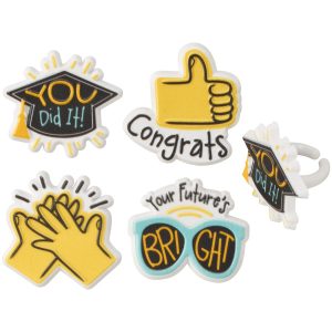 Bright Future Cupcake Rings 144 CT