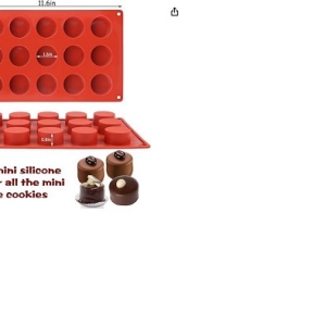 Mini Oreo Silicone Mold Each