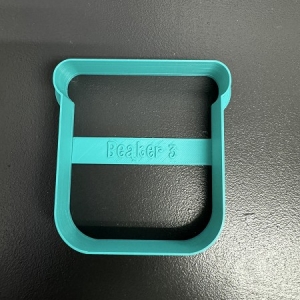 Beaker 3 Cookie Cutter