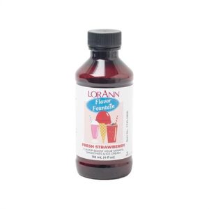 Strawberry, Fresh Ice Cream Flavor 4 OZ