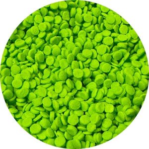 Lime Green Mini Confetti Quins 5 LB