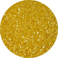 Pearl Yellow Sanding Sugar 7 OZ