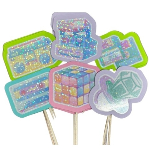 80’s Cupcake Picks 12 CT