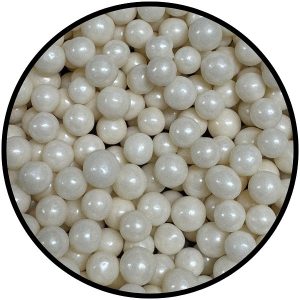 White Pearl Beads 7MM 5 LB