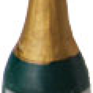 Champagne Novelty Candles 6 CT