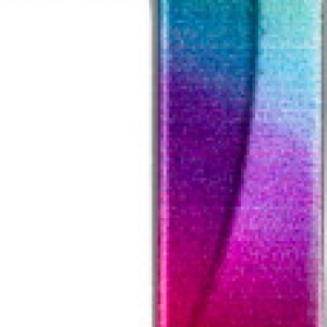 #1 Small Rainbow Metallic Candle 2″ 12 CT