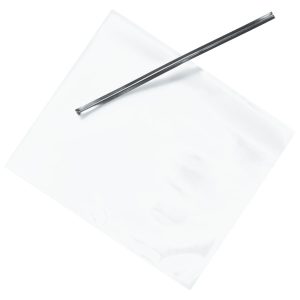 Silver Twist Ties & Cello Bag 3″ x 4″ 50 CT
