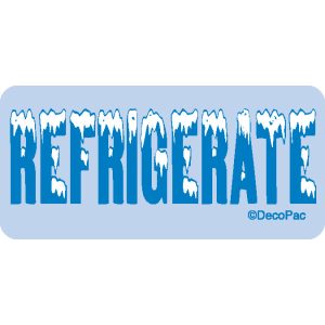 Refrigerate Labels 500 CT