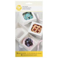 Treat Box 4 1/2"x 4 1/2"x 1 1/2" 3 CT