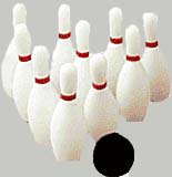 Bowling Pins 11 PCS 2" 12 sets