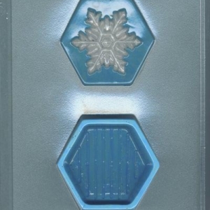 Snowflake Pour Box w/Lid Mold 1 Box