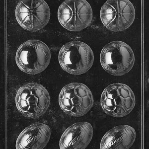 Sports Ball Assorted Mold 12 CAV